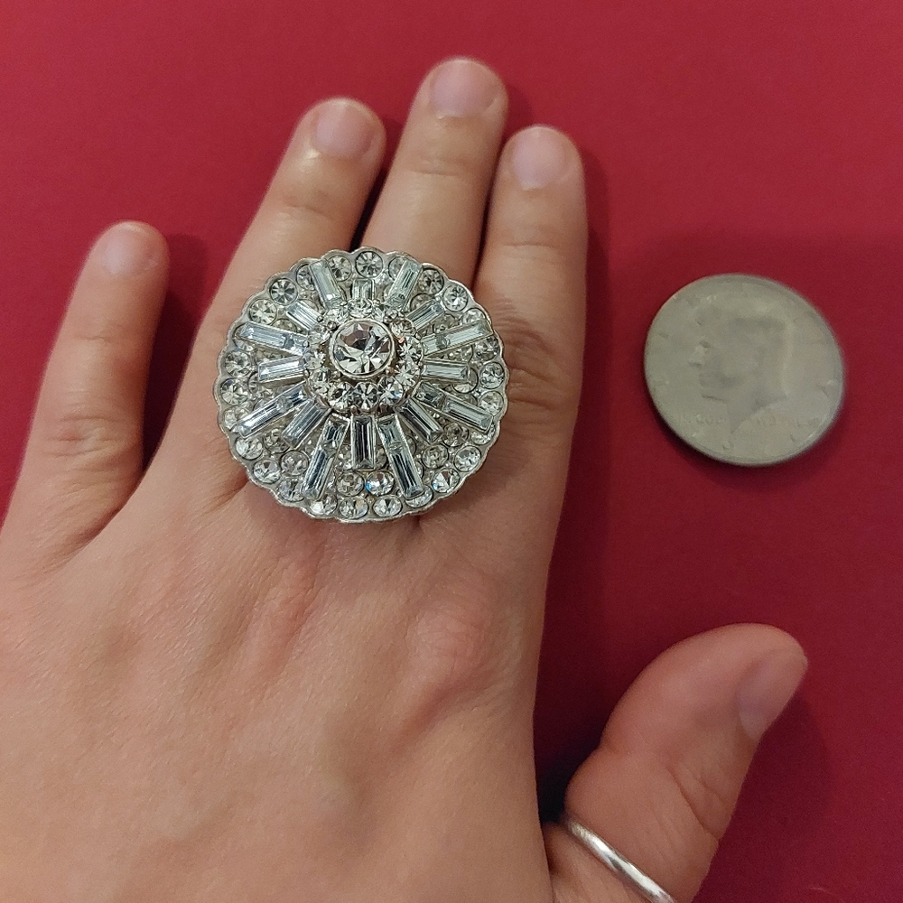 KCR vintage cocktail ring
